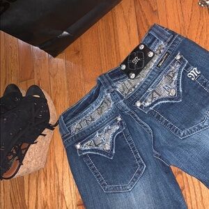 NWOT Miss me Boot Cut western Jeans